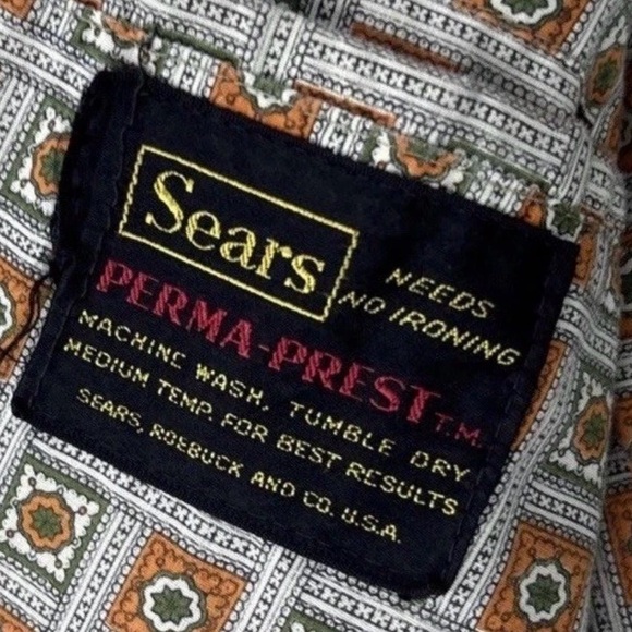 Vintage Sears Perma Prest Corduroy Blazer Tan Brown Men’s Jacket No Size Tag - Picture 3 of 10